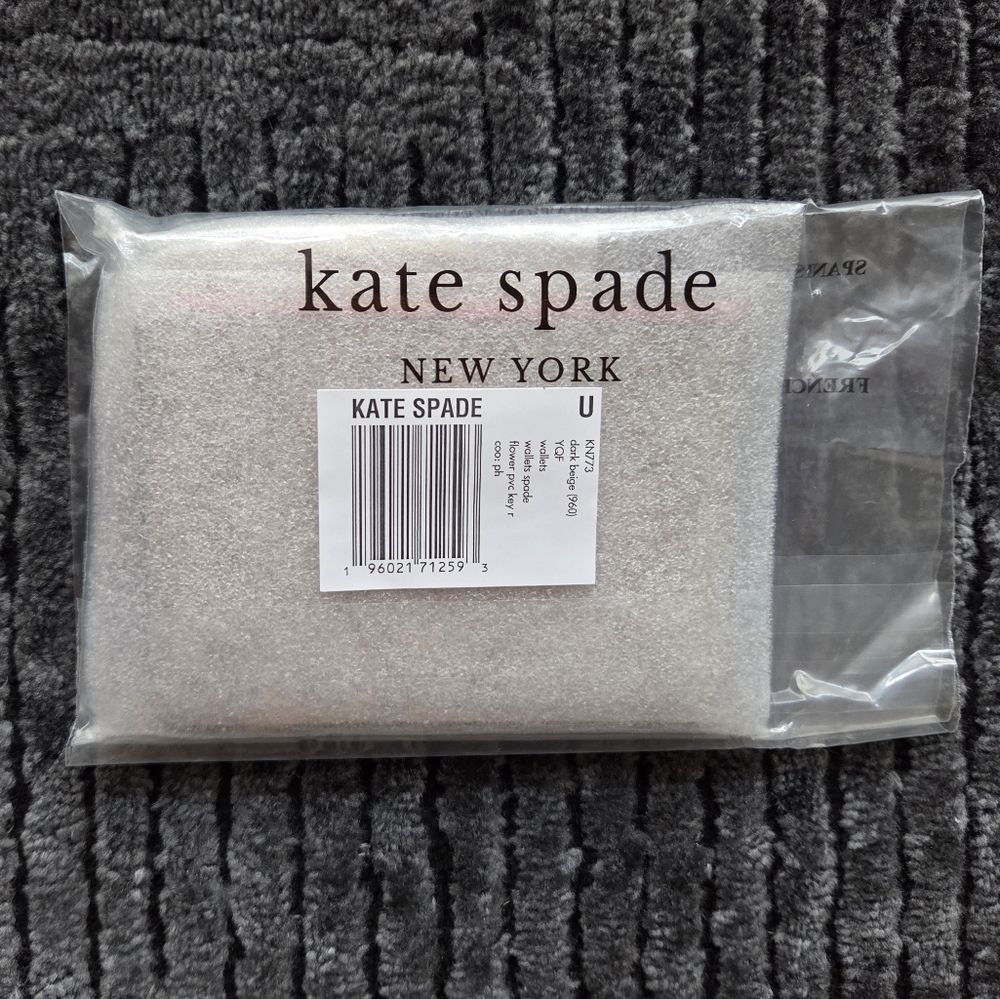 Kate Spade Flower Key Ring Card Holder NWT - Picture 4 of 6